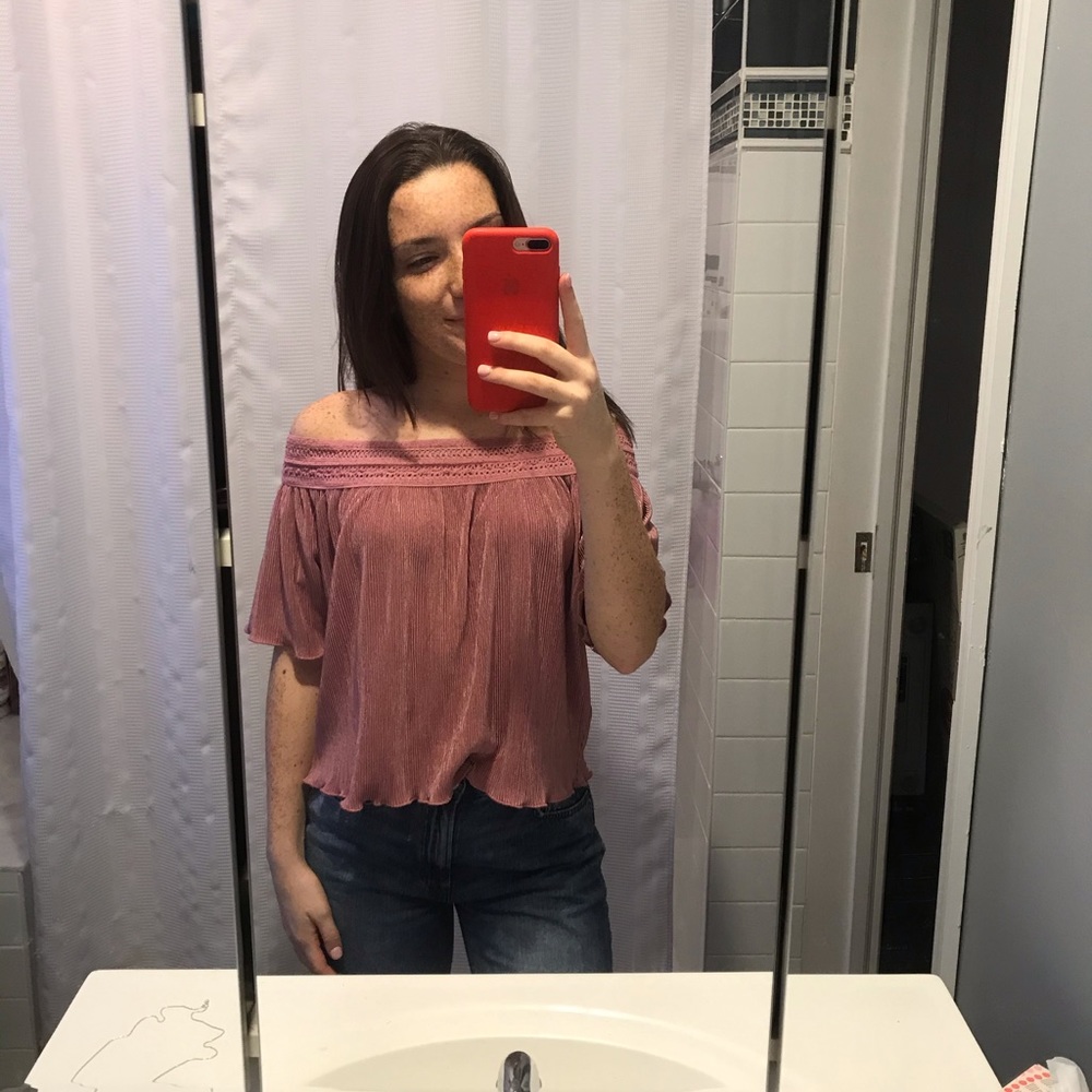 Off the shoulder top